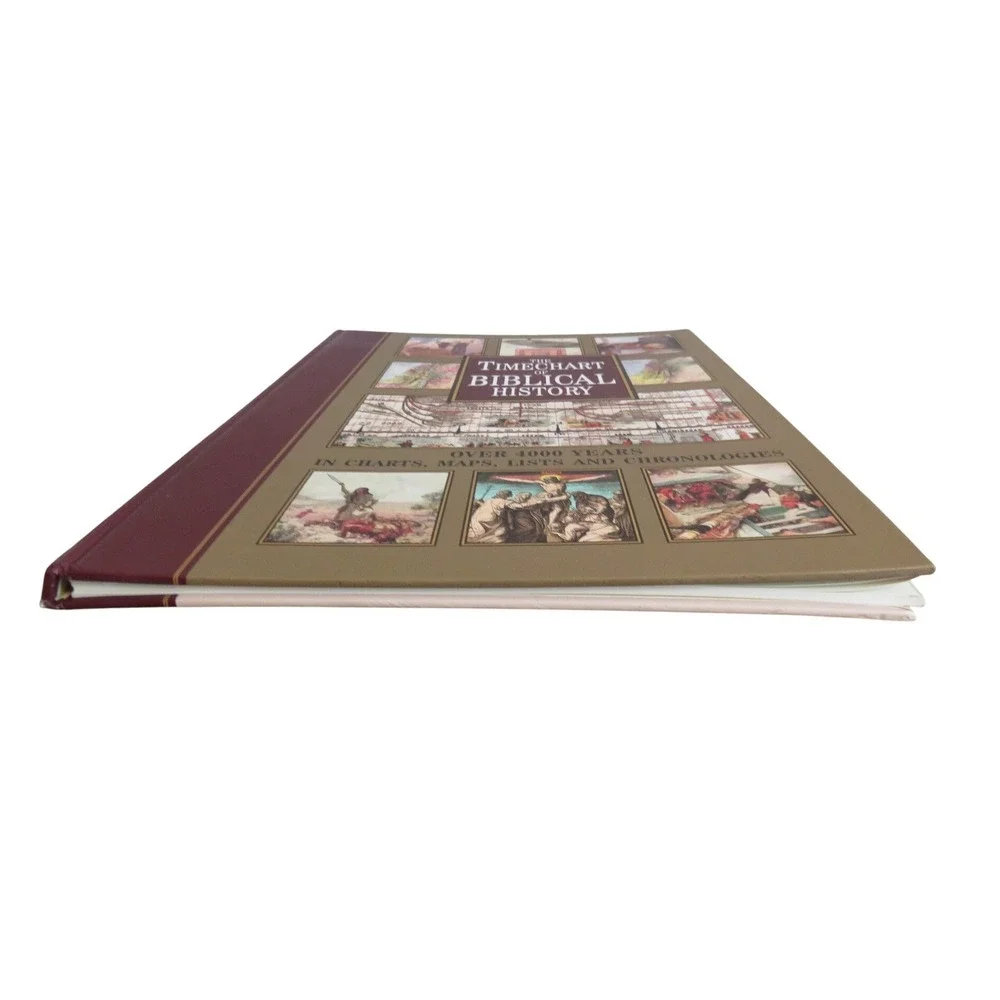 The Timechart of Biblical History Hardcover Over 4000 Years Charts Maps Tegg